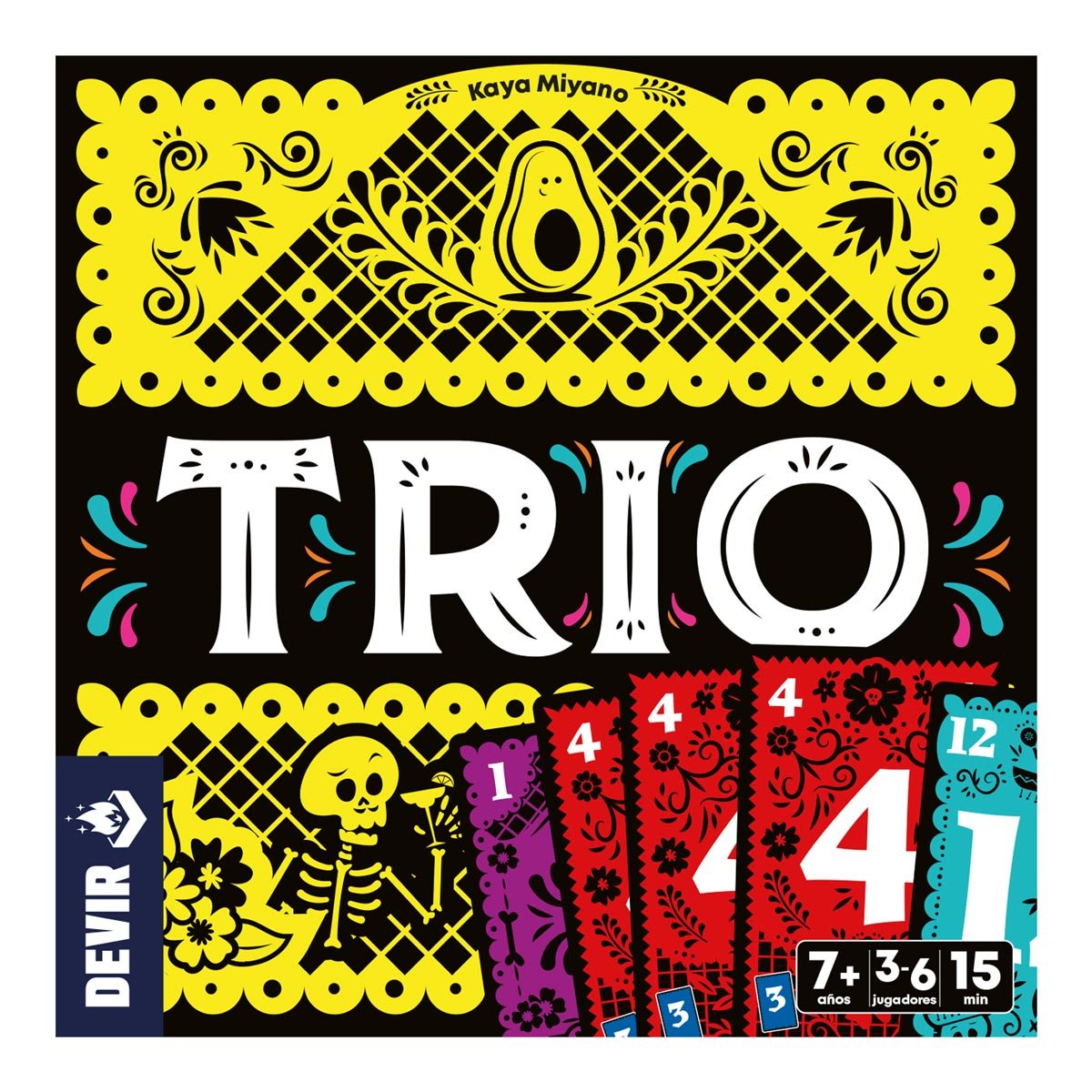 EAN 8436607944423 - Devir Trio 15 min Juego De Cartas Deducción imagen 4