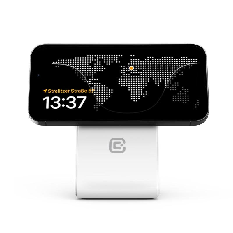 EAN 5904310703512 - Crong CRG-MSPS-WHT cargador de dispositivo móvil Reloj inteligente Blanco Lightning, USB Cargador inalámb imagen 3
