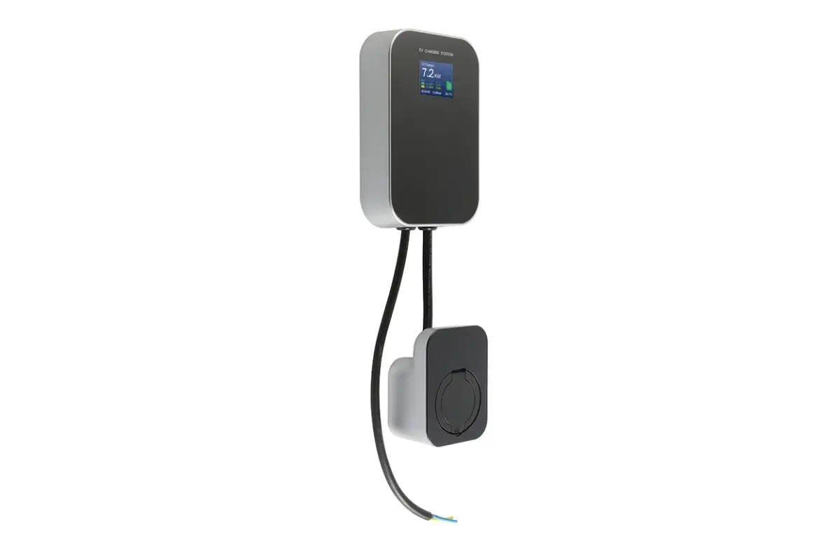 Extralink Bs20-Ba-22kw-App Typ A 32a 22kw  Adowarka Do Samochodu Elektrycznego  3 Fazy, Ekran Lcd, Aplikacja, 6,1m 100 250 380 V Negro