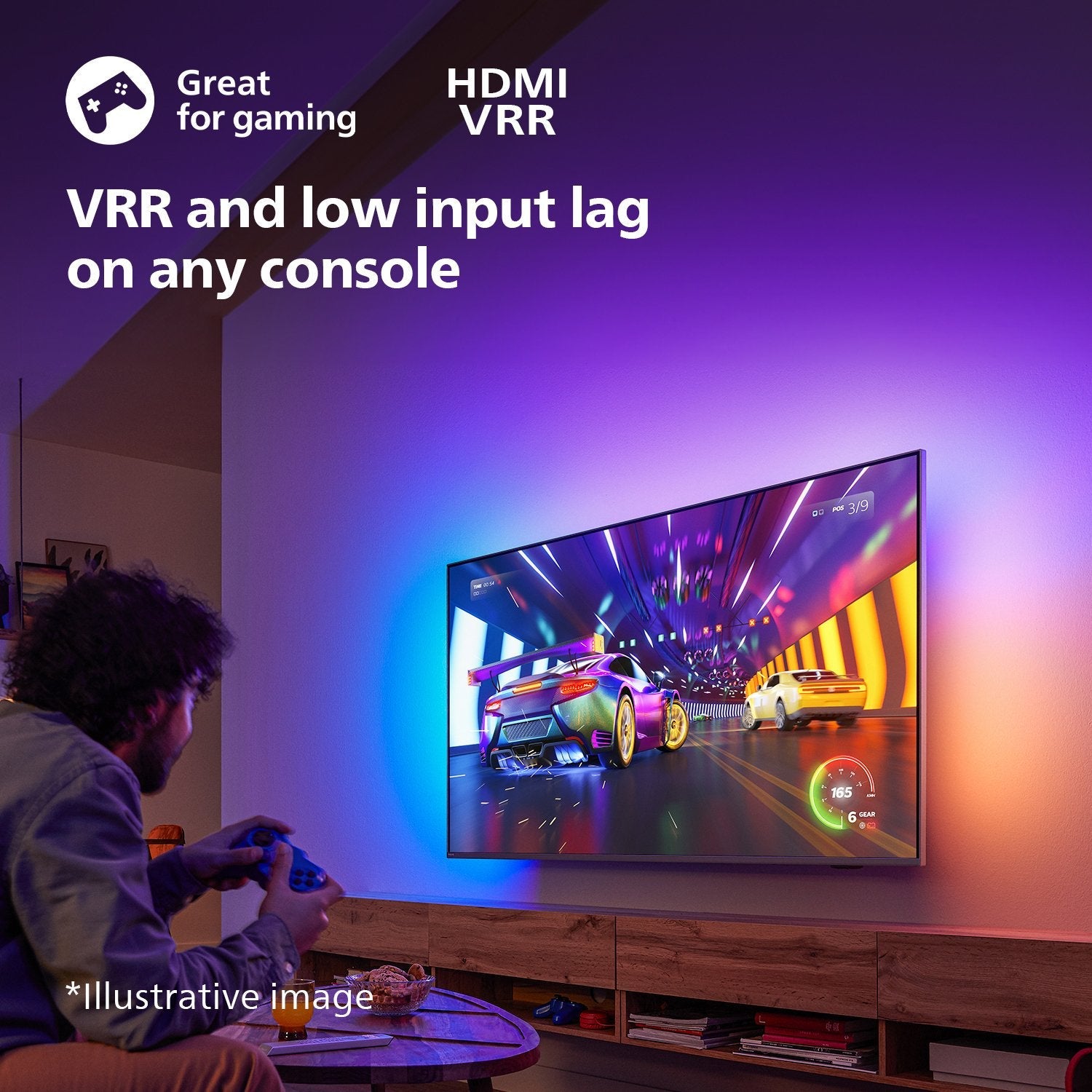 Philips 50pus8309/12  (126 Cm (50 Zoll), Negro, Ultrahd/4k, Wlan, Dolby Atmos, Ambilight) 50pus8309