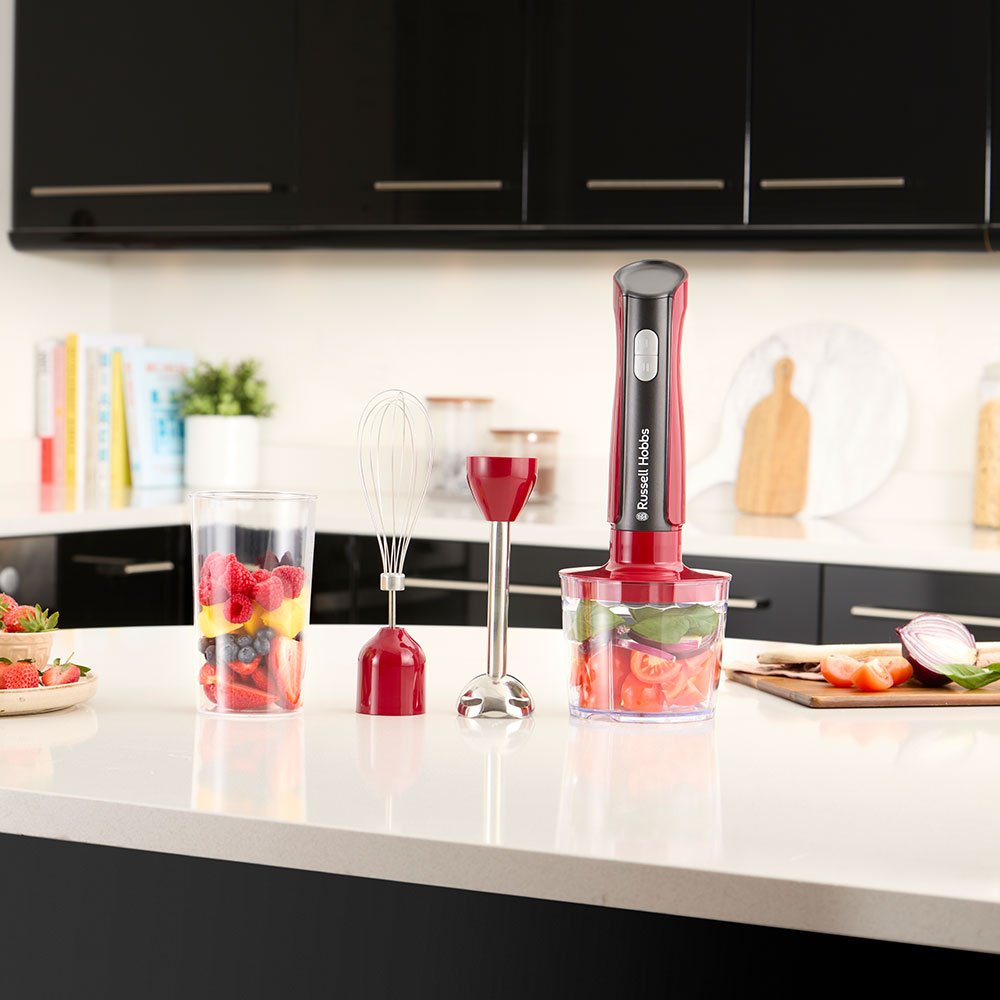 EAN 5038061162929 - Russell Hobbs 27140-56 licuadora 1 L Batidora de vaso portátil 500 W Negro, Rojo, Transparente imagen 7