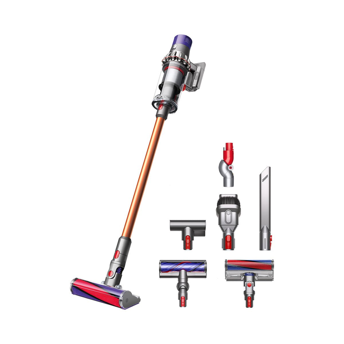 EAN 5025155088081 - Dyson Cyclone V10 Absolute Aspiradora escoba 2 en 1 Batería Secar Sin bolsa Cobre, Níquel imagen 2