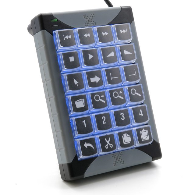 P&I Engineering Xk-24 Teclado Usb Negro, Gris