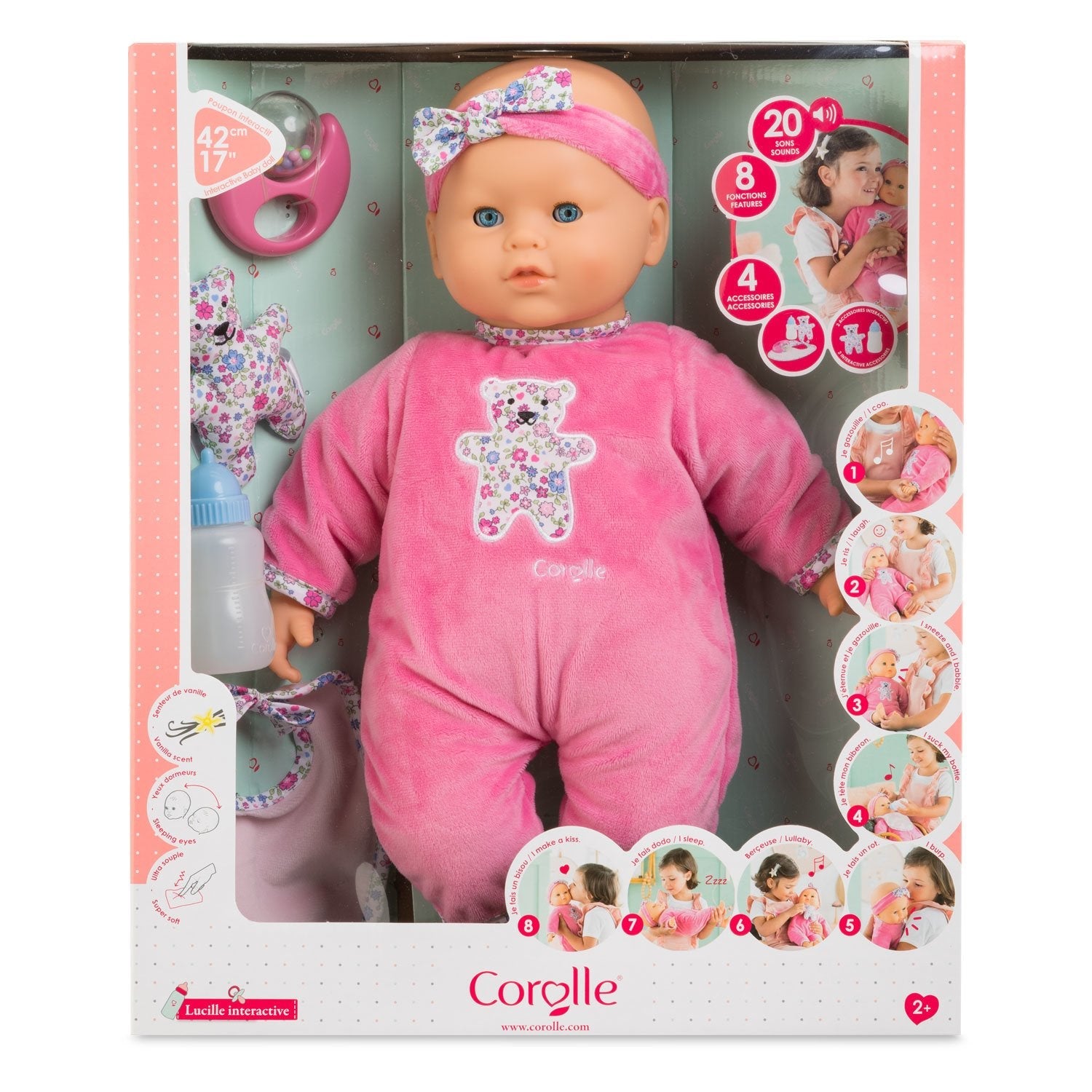 Muñeca Simba Corolle Mgp Lucille Interactivo, 9000150050