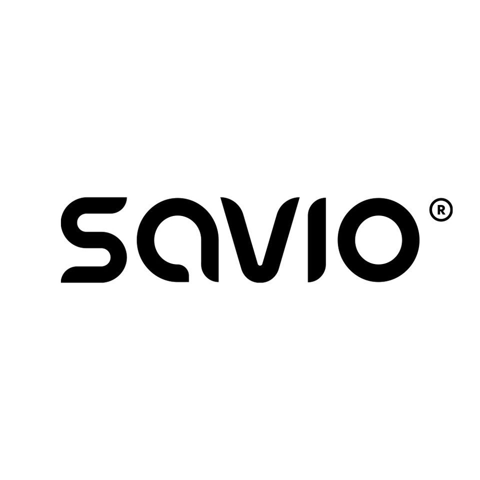 EAN 5905106070276 - Savio Noctis Glass RGB Cubo Negro imagen 1