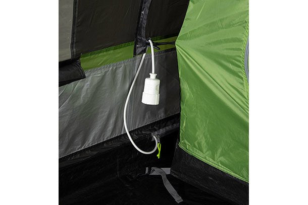 Tienda Túnel Familiar High Peak Garda 5.0 Gris/Verde 11823