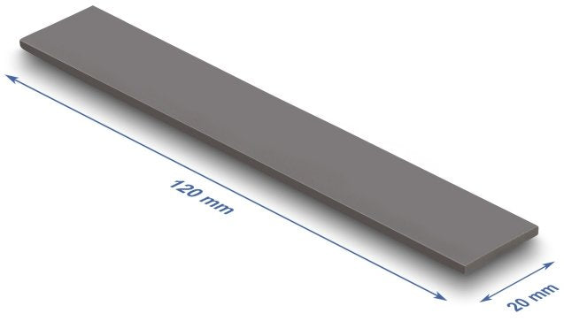 Delock Wärmeleitpad 120 X 20 X 2 Mm Para M.2 Module 3,0 W/Mk