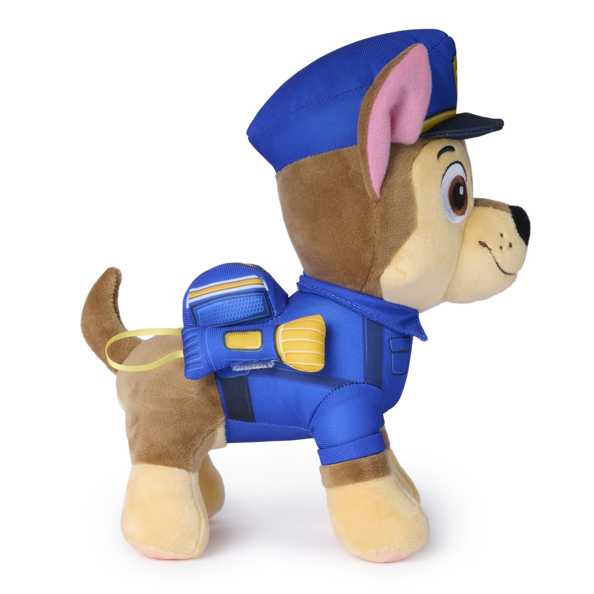 Spin Master Paw Patrol - Búsqueda Y Rescate: Peluche Chase Con Uniforme De Búsqueda Y Rescate, Peluche 23 Cm 6075046