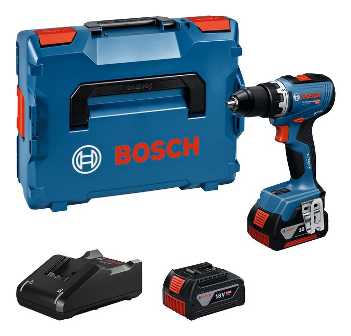 EAN 4053423321579 - Bosch GSR 18V-65 2100 RPM Llave 1,06 kg Negro, Azul imagen 2