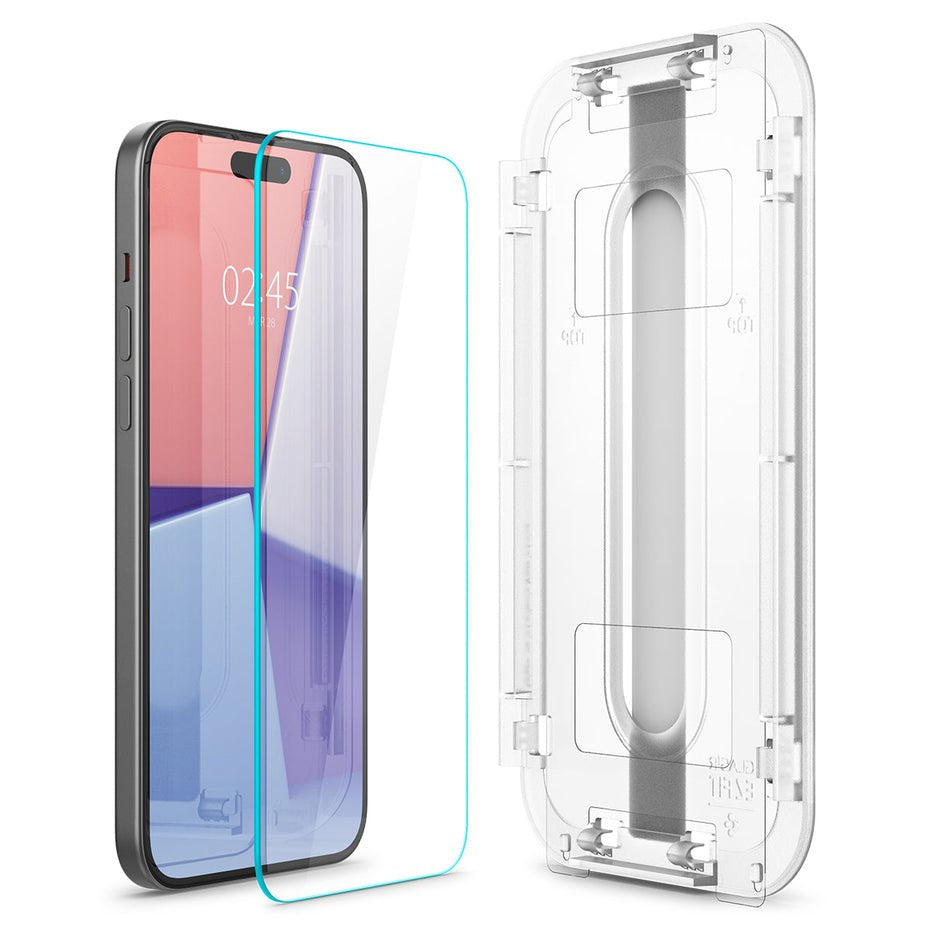 Spigen Glas.Tr Ez Fit Do Iphone 15