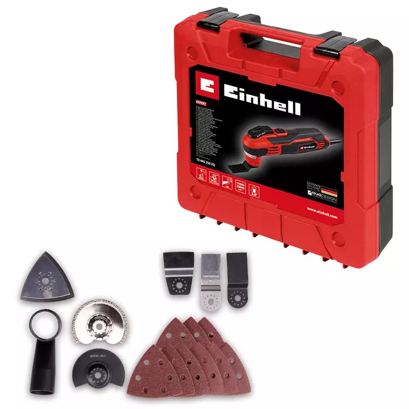 Herramienta Multifunción Einhell Te-Mg 350 Eq  Rojo/Negro