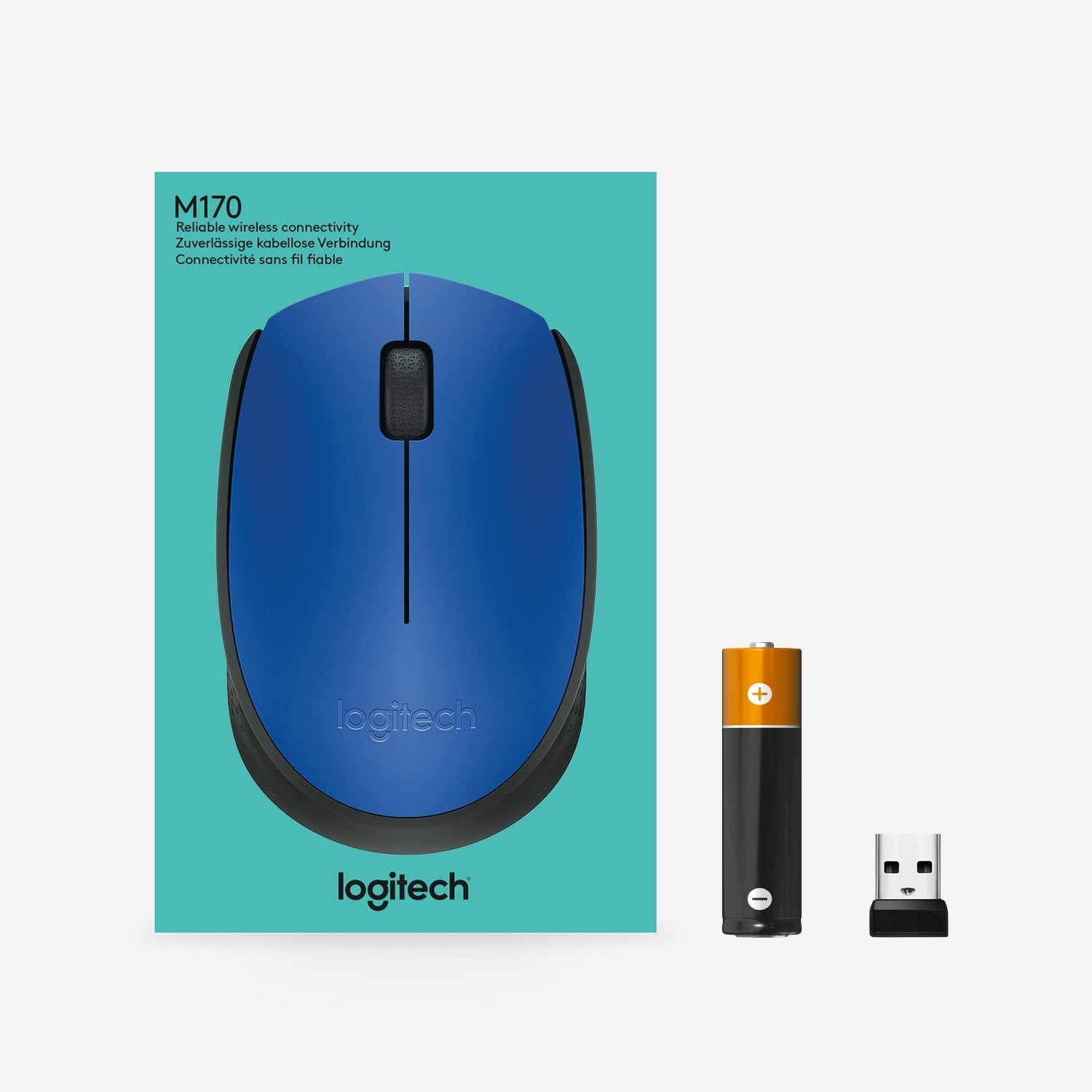 EAN 5099206062863 - Logitech 910-004640 ratón Oficina Ambidextro RF inalámbrico Óptico 1000 DPI imagen 11