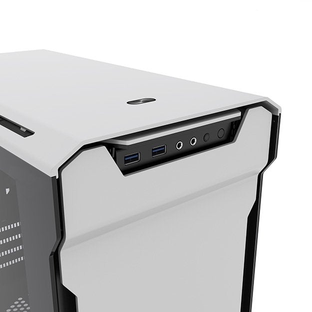 Phanteks Enthoo Evolv Micro-Atx Tempered Glass Plata