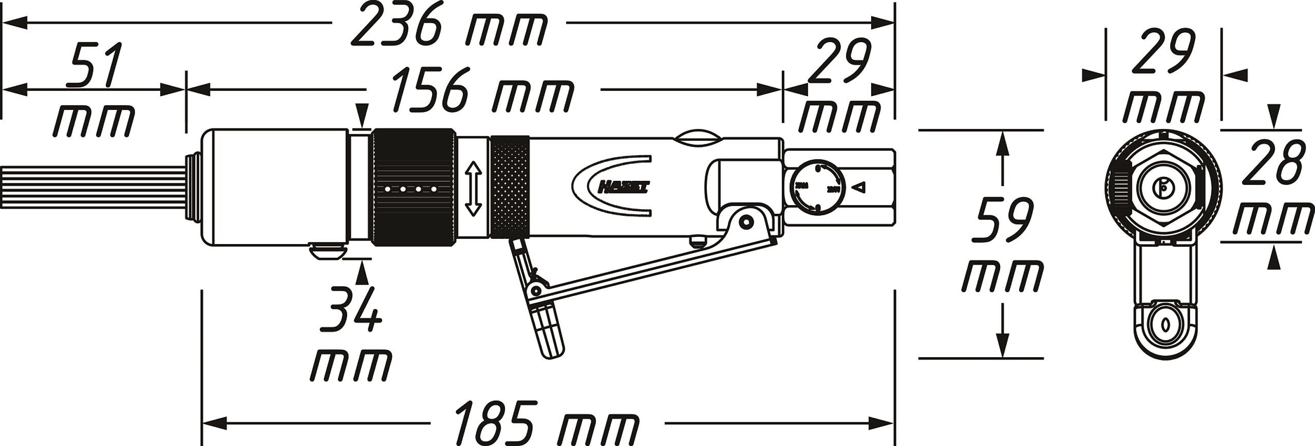 EAN 4000896258109 - HAZET 9035M-6 accesorio para herramienta multifunción imagen 2