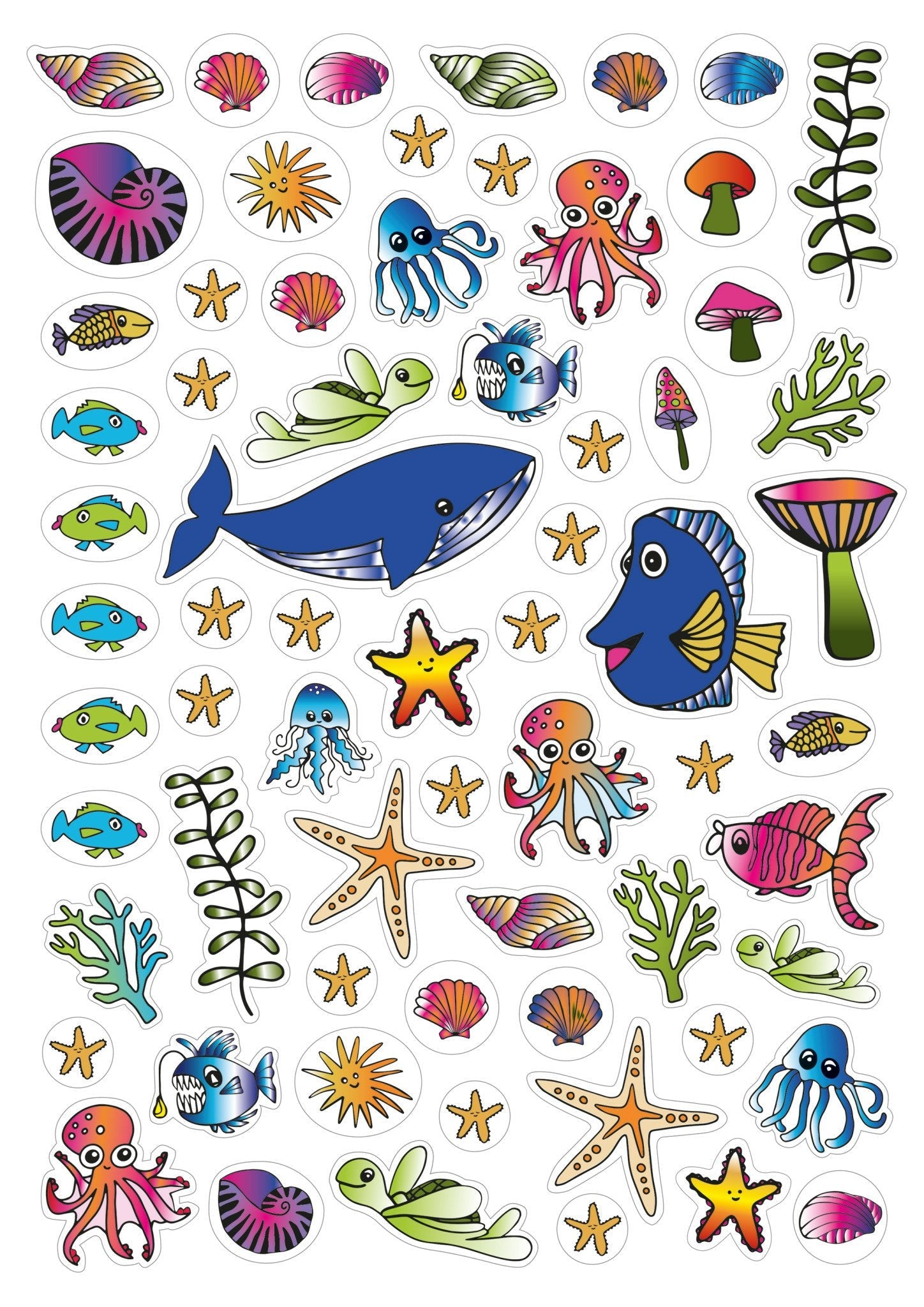 Pelikan 102018 Libro Para Colorear, Mundo Marino