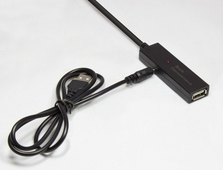 Good Connections Usb 2.0 An Usb-A Buchse Aktiv Cu 10m Schwarz