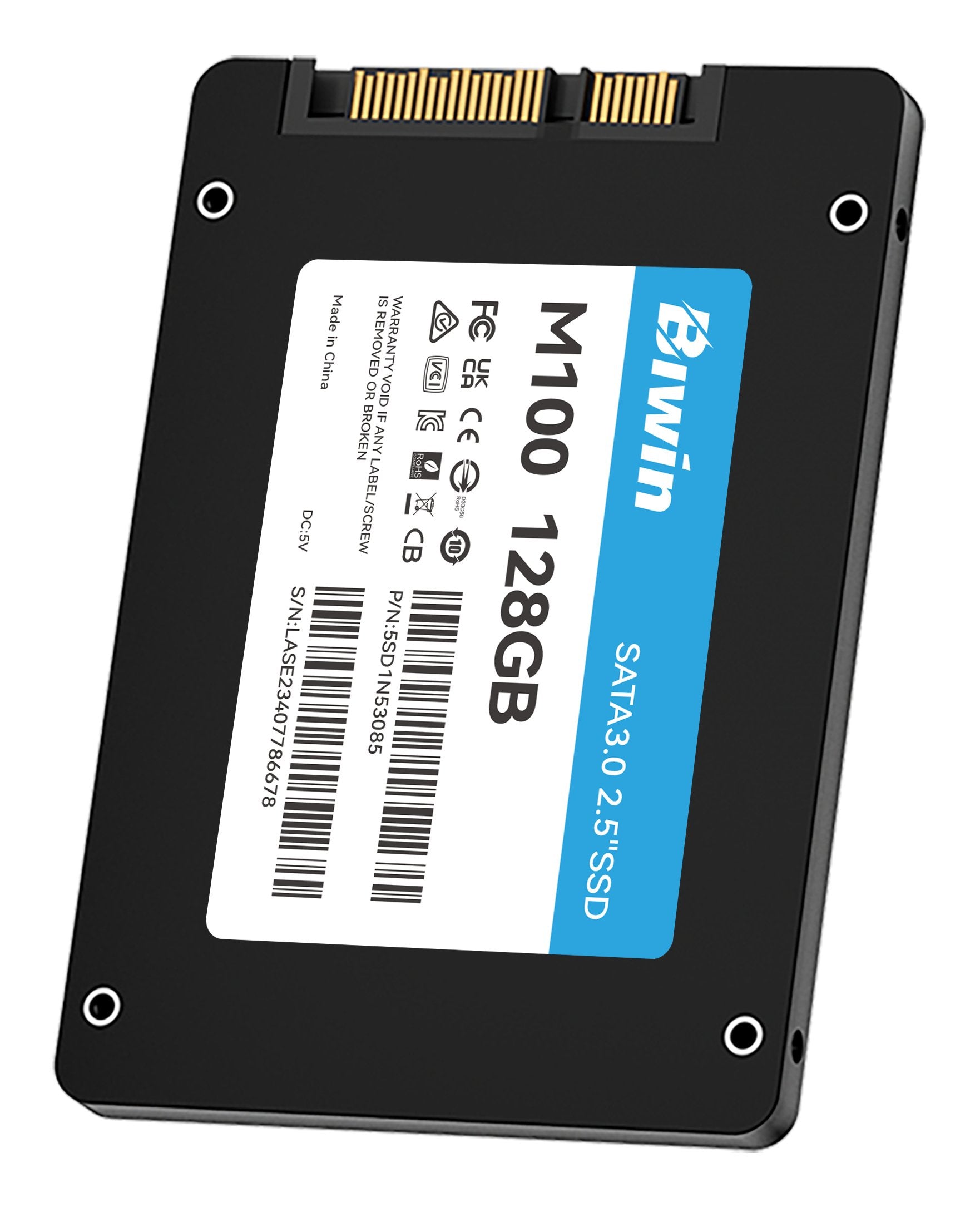 EAN 6955914627321 - Biwin M100 128 GB 2.5" Serial ATA III imagen 6