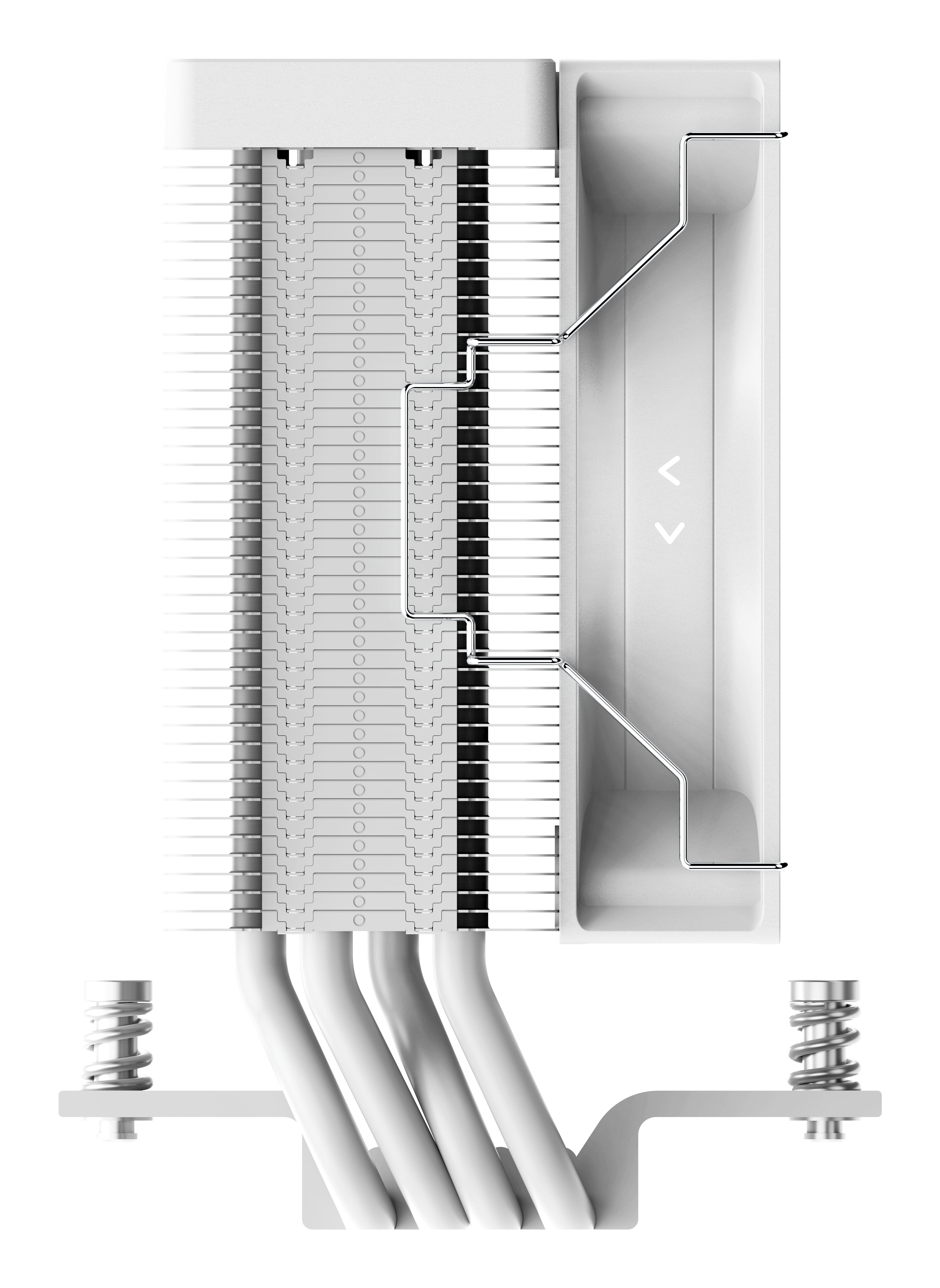 Ocypus Gamma A40 Argb (Blanco, 100 Mm) Gamma-A40-Wh1aawn00x-Gl