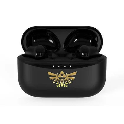 Auriculares  Otl The Legend Of Zelda Tws Negro Bluetooth Para Niños