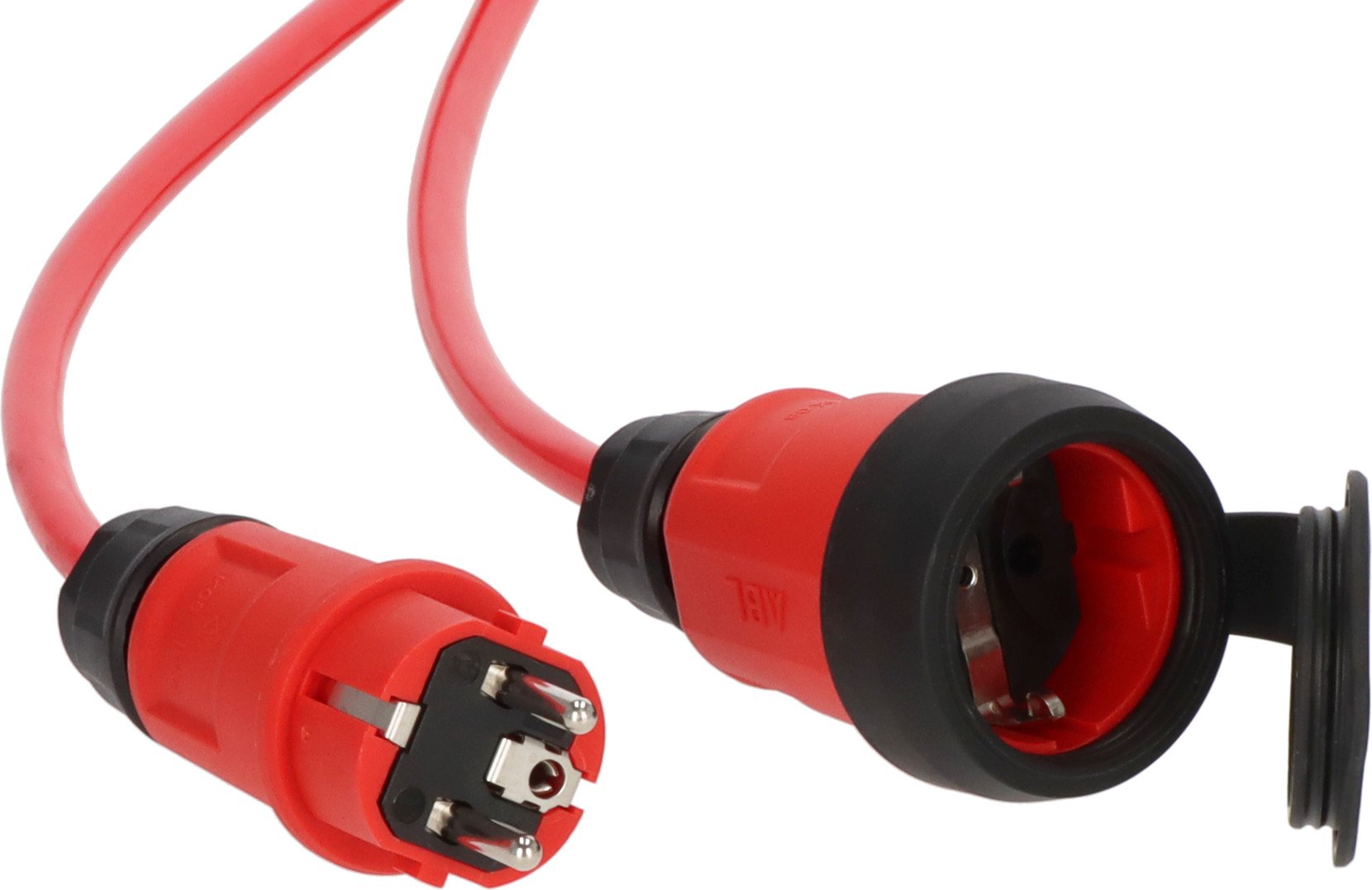 Brennensilla Professional Outdoor-Verlängerungscable 5m Ip44 Rojo