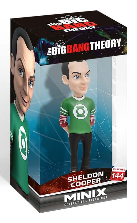 Figura Minix Sheldon Cooper Big Bang Theory 12cm