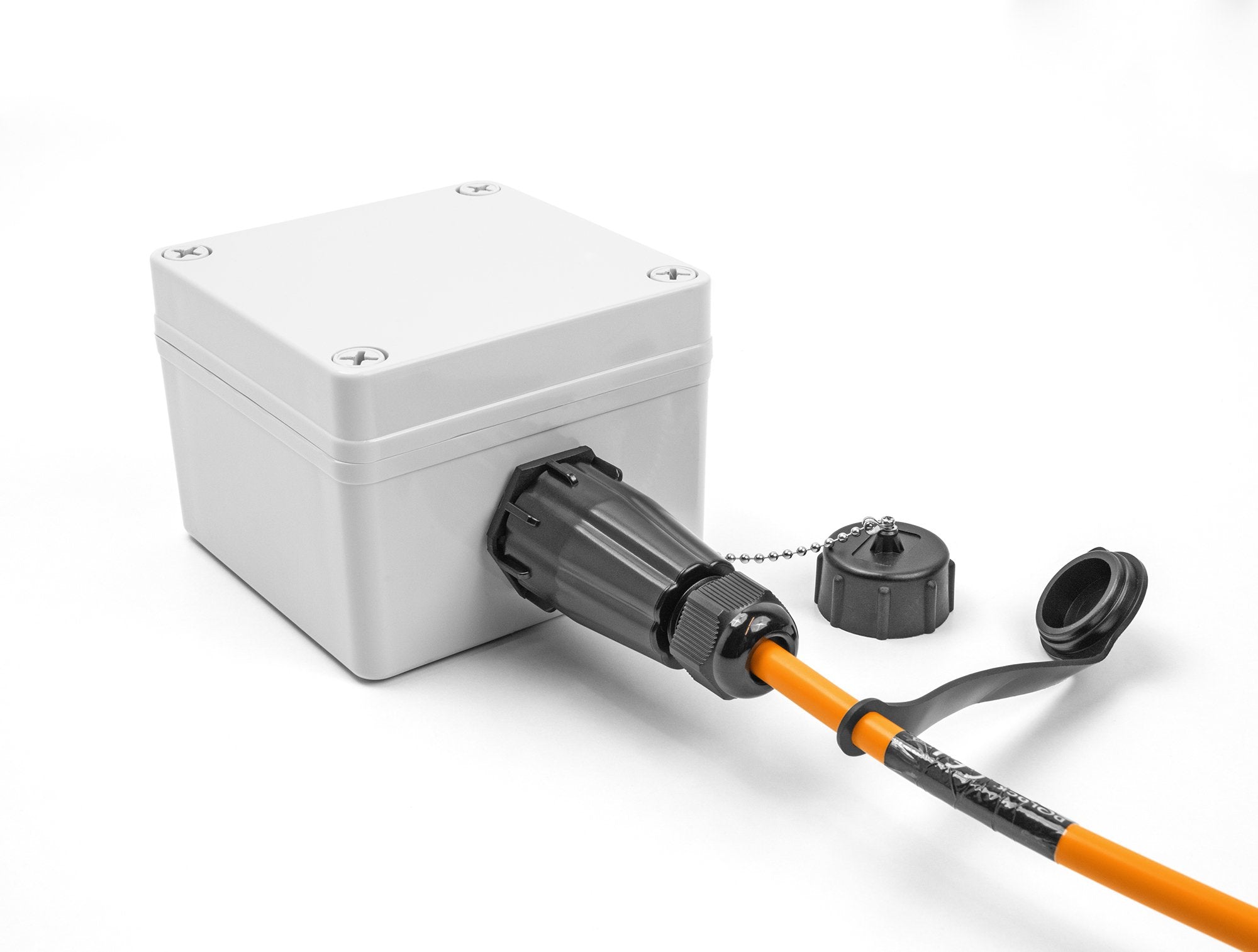 Delock 87885 Conector Empotrable De Fibra Óptica Lc Duplex A Lc Duplex Con Tapa Protectora Monomodo Ip68 Resistente Al Polvo Y Al Agua