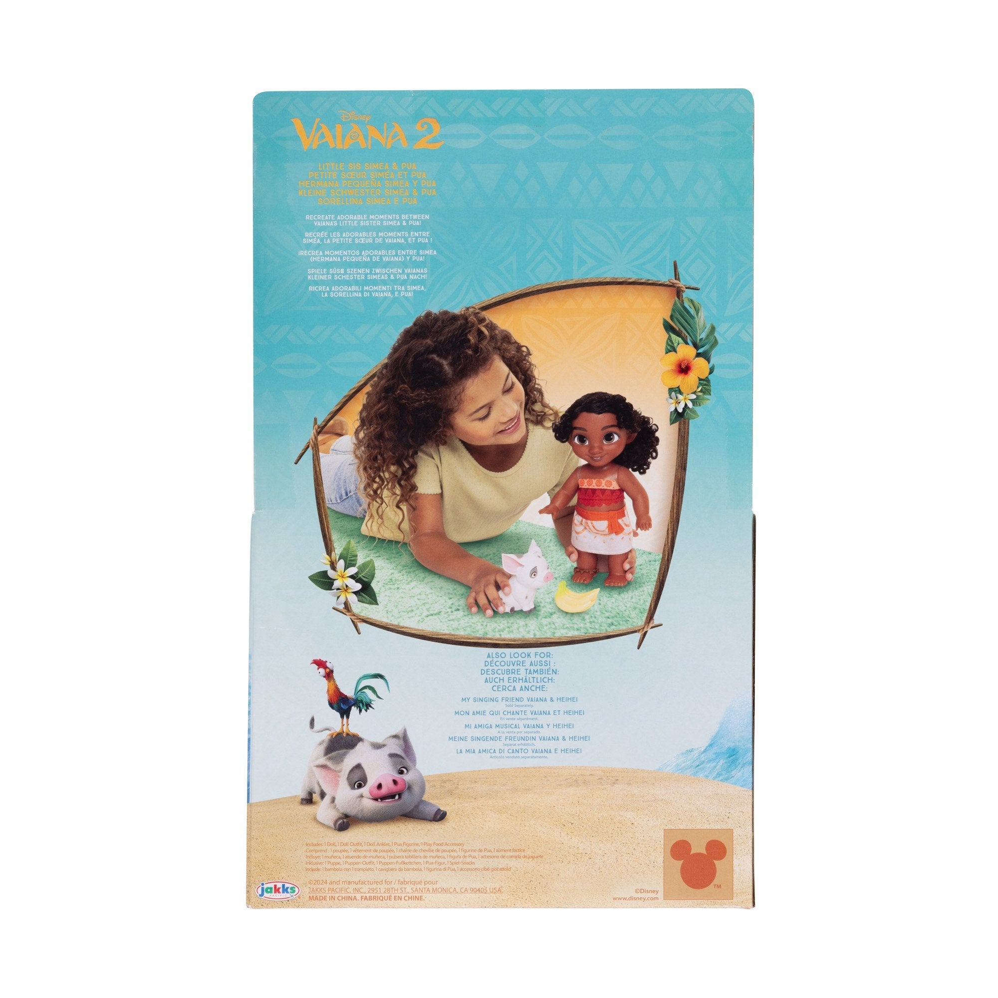EAN 192995237568 - JAKKS Pacific Disney Vaiana 2 Little Sis Simea & Pua imagen 6