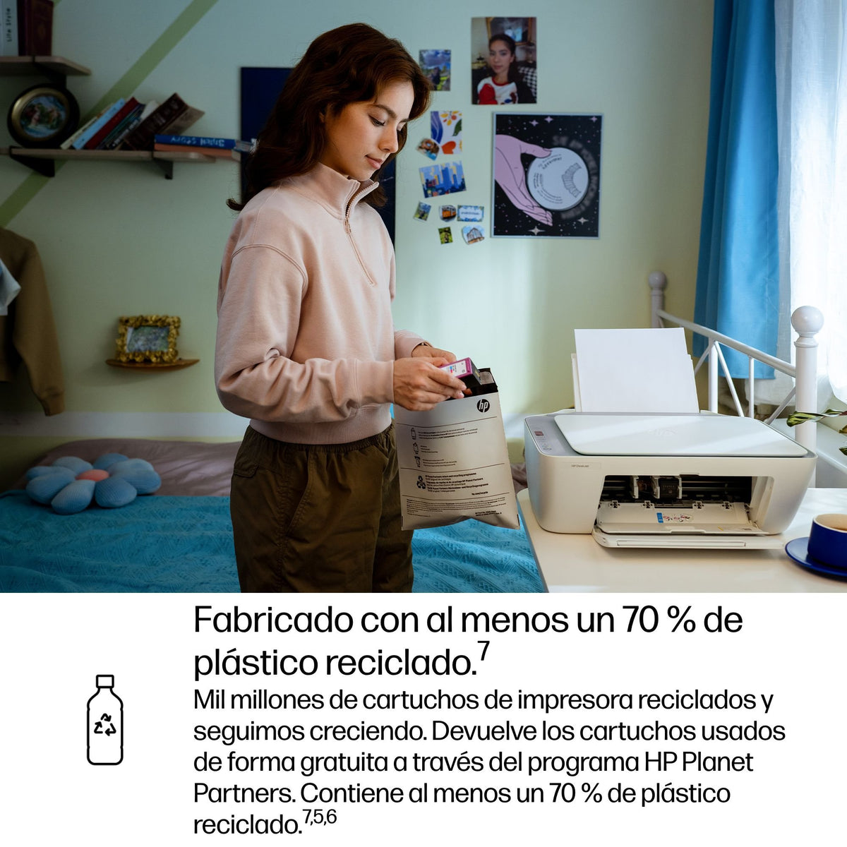 EAN 198828789792 - HP DeskJet 2922 Inyección de tinta térmica A4 4800 x 1200 DPI 7,5 ppm Wifi imagen 17