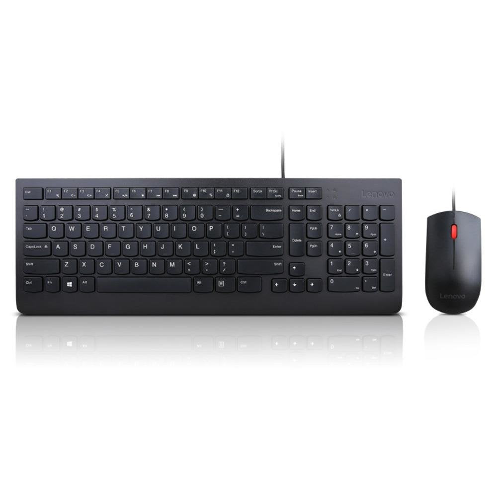 EAN 190725477048 - Lenovo 4X30L79883 teclado Ratón incluido Universal USB QWERTY Inglés de EE. UU. Negro imagen 1