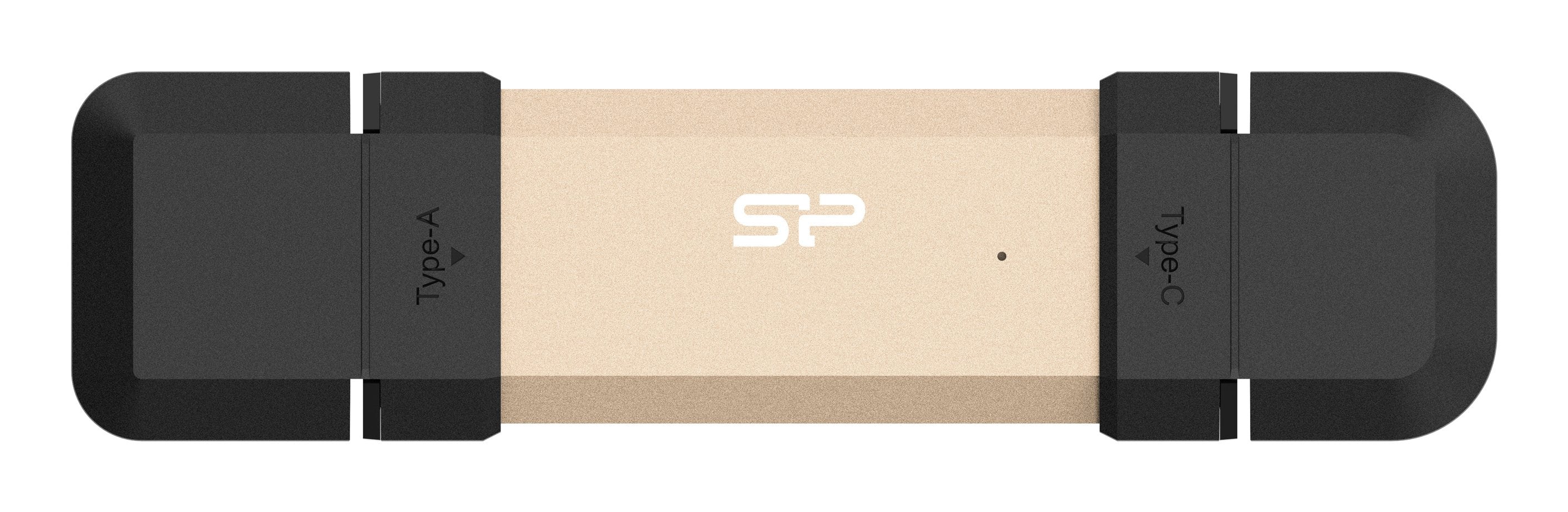 EAN 4713436162520 - Silicon Power DS72 unidad flash USB 250 GB USB Type-A / USB Type-C 3.2 Gen 2 (3.1 Gen 2) Oro imagen 1