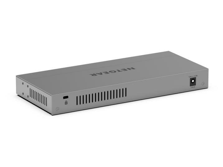 EAN 0606449168501 - NETGEAR GS108X No administrado L2 Gigabit Ethernet (10/100/1000) Gris imagen 4