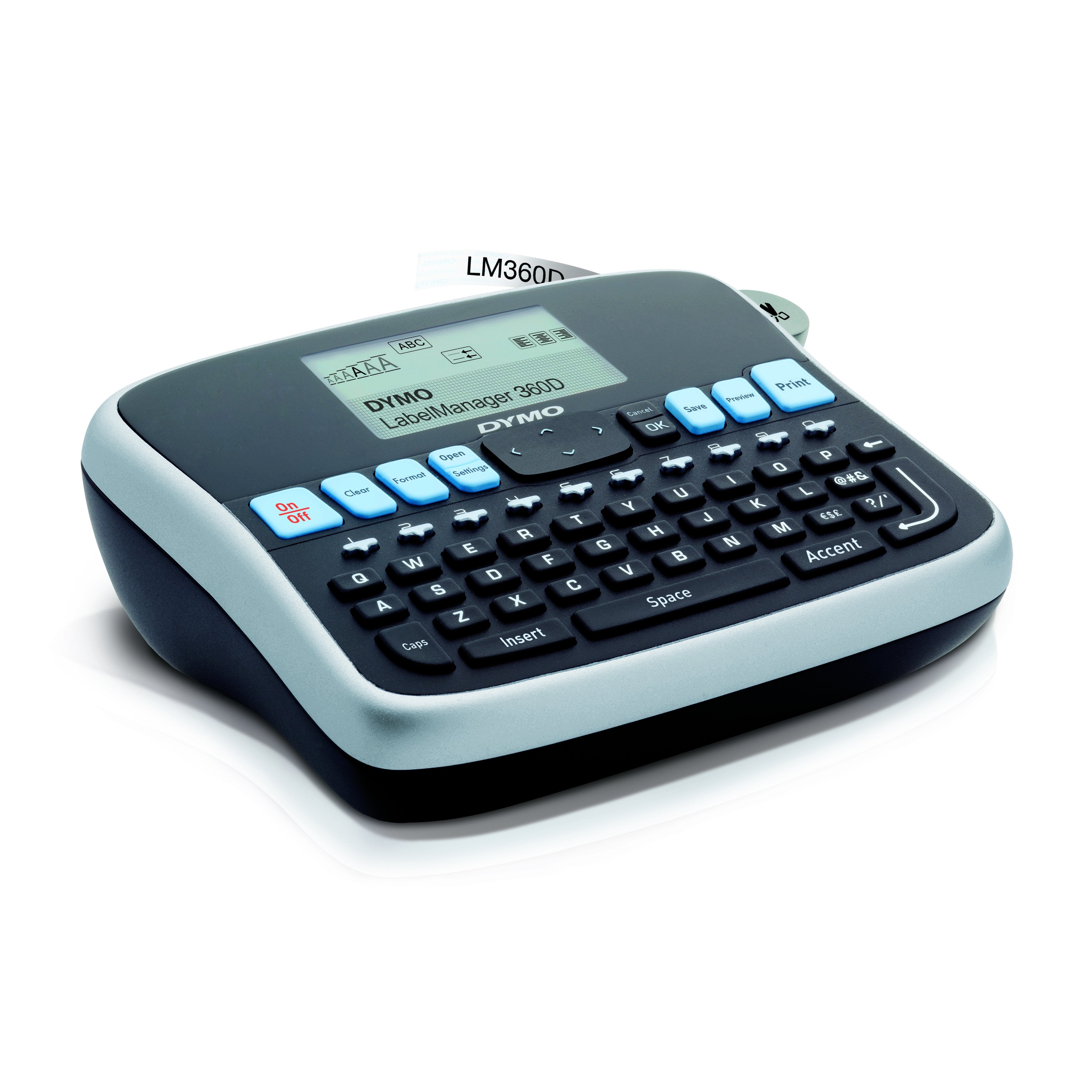EAN 3501170879498 - DYMO LabelManager 360D impresora de etiquetas Transferencia térmica 180 x 180 DPI 12 mm/s Alámbrico D1 QW imagen 2