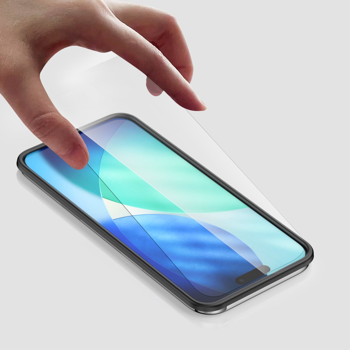 4smarts Second Glass Con Montagerahmen Para Apple Iphone Air