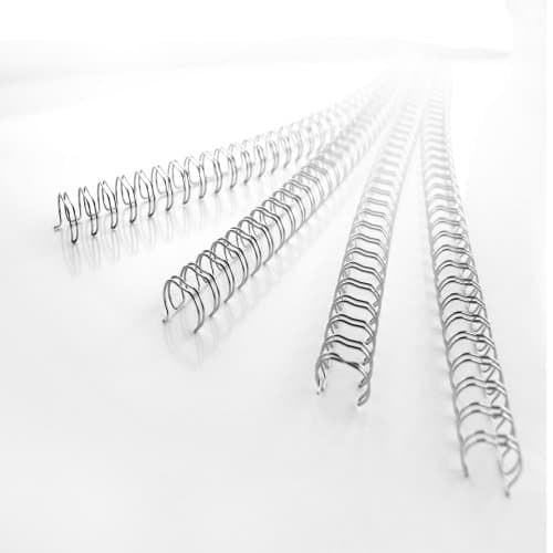 Gbc Wirebind Pack De 100 Espirales Para Encuadernacion De Alambre 11mm A4 - Para 34 Orificios - Hasta 100 Hojas -