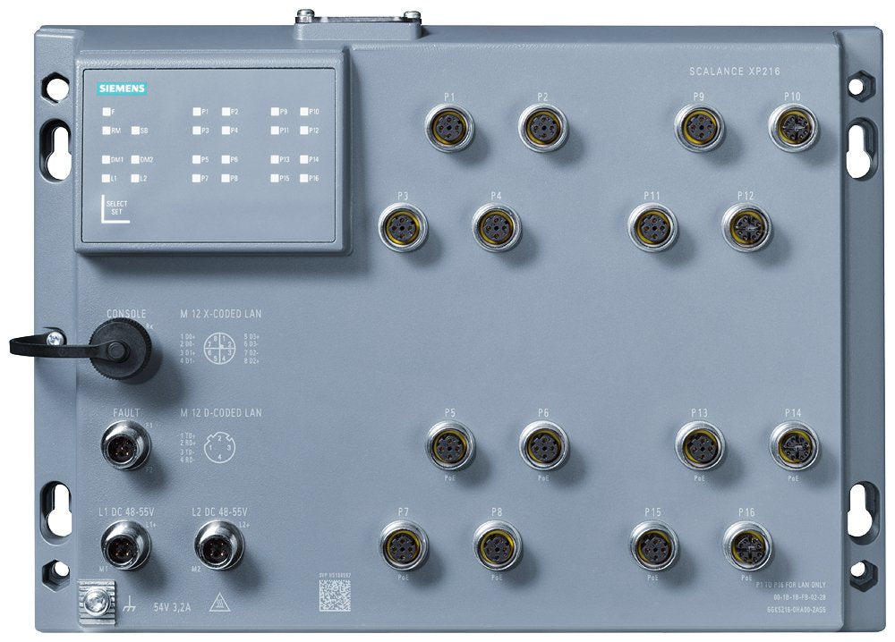 Siemens 6gk5216-0ha00-2ts6 Industrial Ethernet Switch - Switch - 1 Gbps
