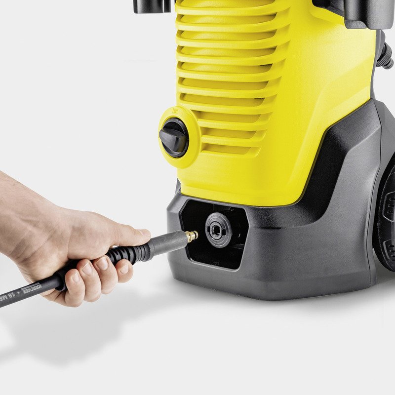 Limpiadora De Alta Presión Kärcher K 4 Wcm Amarillo/Negro, Con Limpiador De Suciedad 1.324-200.0