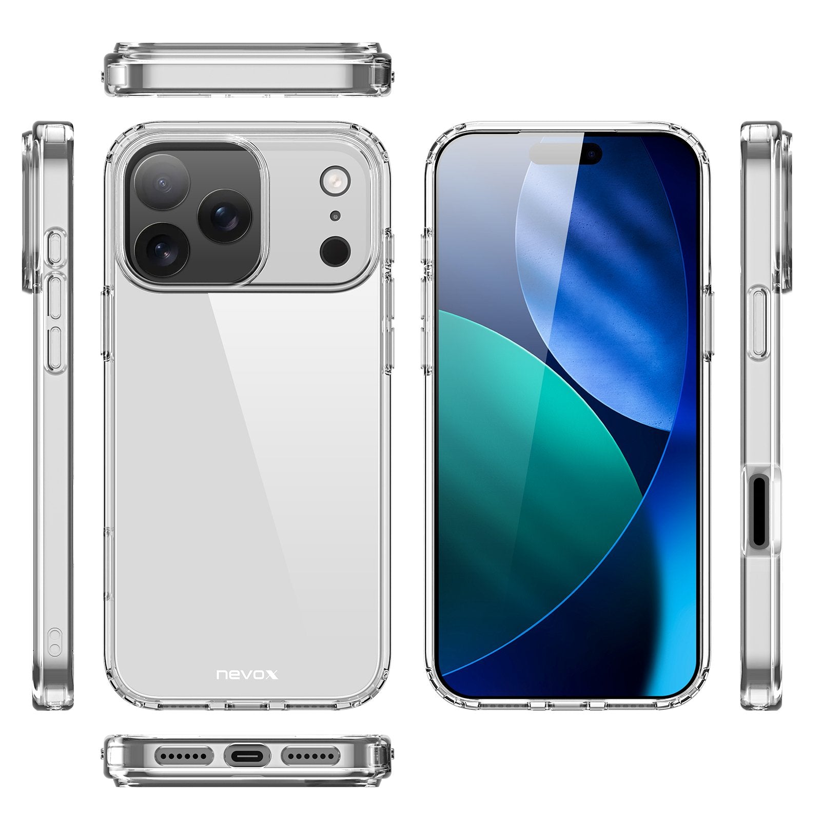 Nevox Styleshell Flex - Iphone 17 Pro 6.3" , Transparente