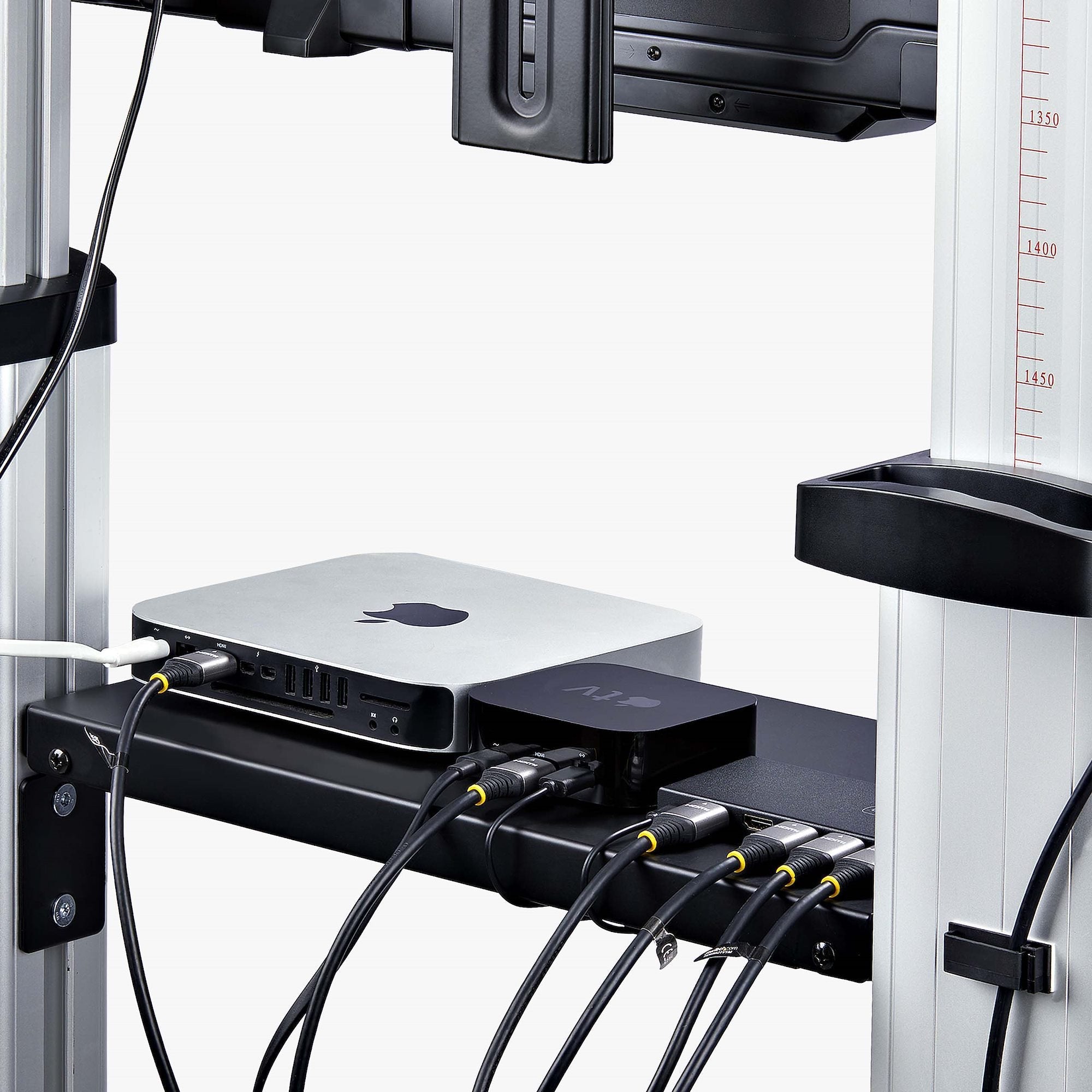 Carrito Soporte M Vil Con Ruedas Para Tv De Hasta 100 /100kg