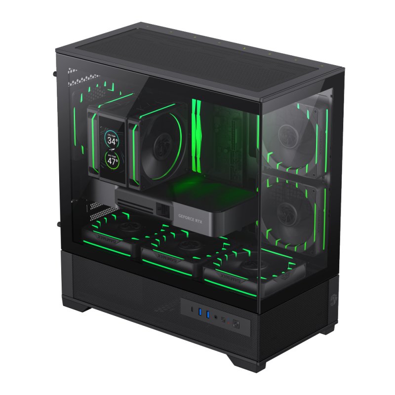 Caja Pc Gamemax  Case  Vista 2 Mb  M-Atx