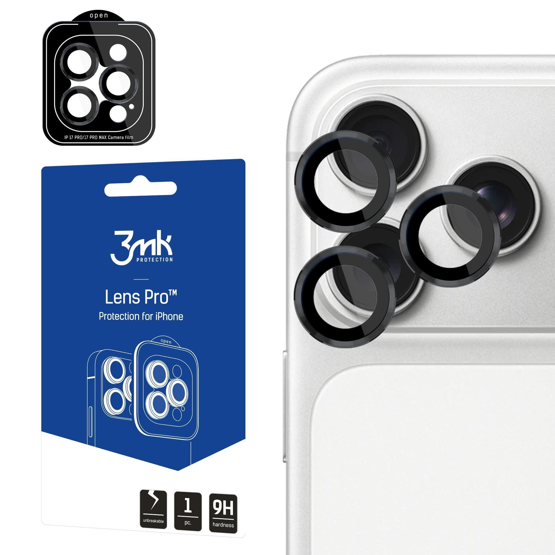 3mk Lens Protection Pro Negro For Apple Iphone 17 Pro Iphone 17 Pro Max