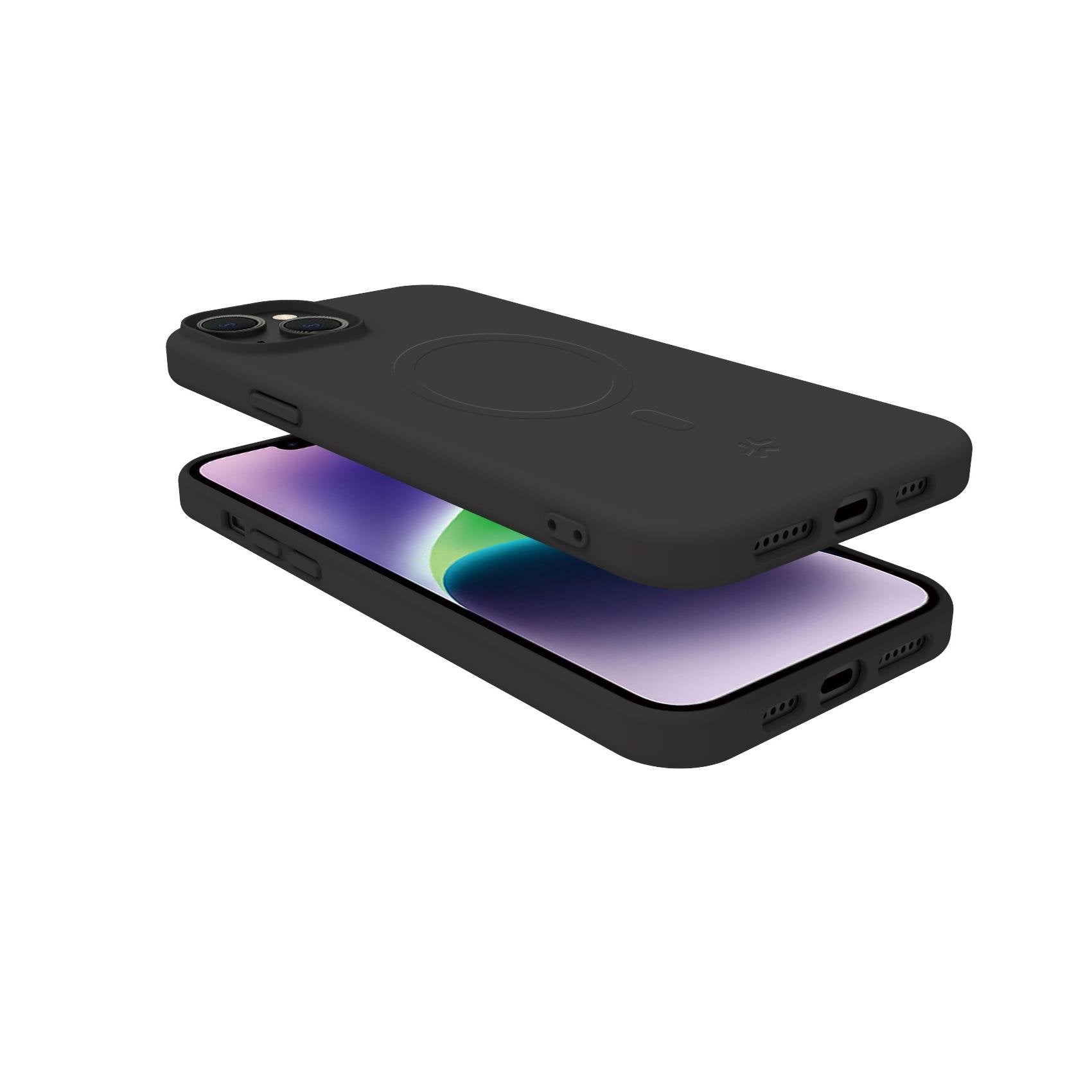 Celly Cromomag1055bk Funda Para Apple Iphone 15 Plus (6.7") Negro