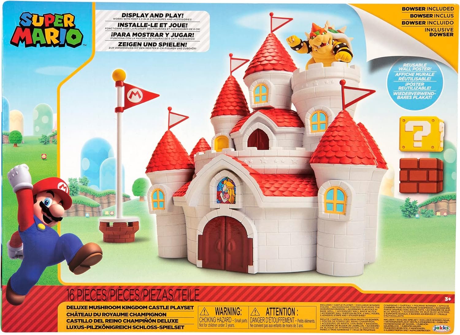 EAN 0039897585413 - Super Mario Deluxe Mushroom Kingdom Castle imagen 7