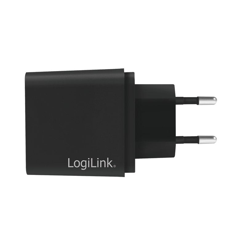 Logilink Cargador Usb-C Pared Negro 5v/3a Pa0258