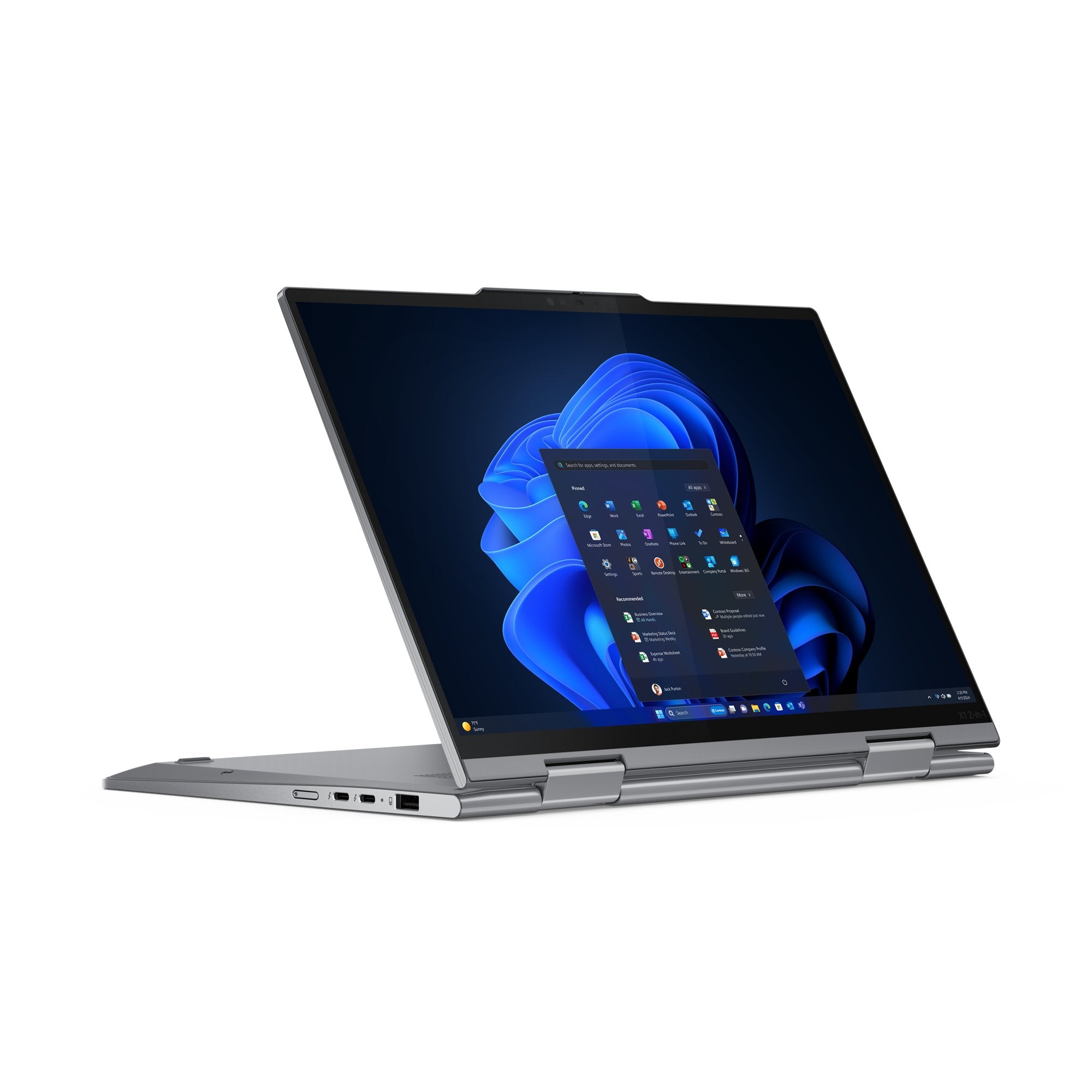 Portatil Lenovo Thinkpad X1 2-In-1 Gen 9 21ke - Diseño Plegable Ultra 7 - 155u 4.8 Ghz - Evo - Win 11 Pro - 21ke003tsp
