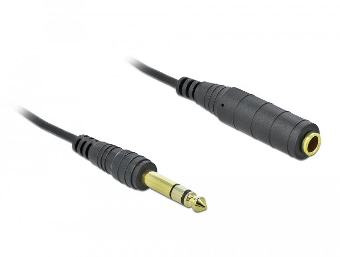 Delock Cable De Extensión M/H 2m, Negro