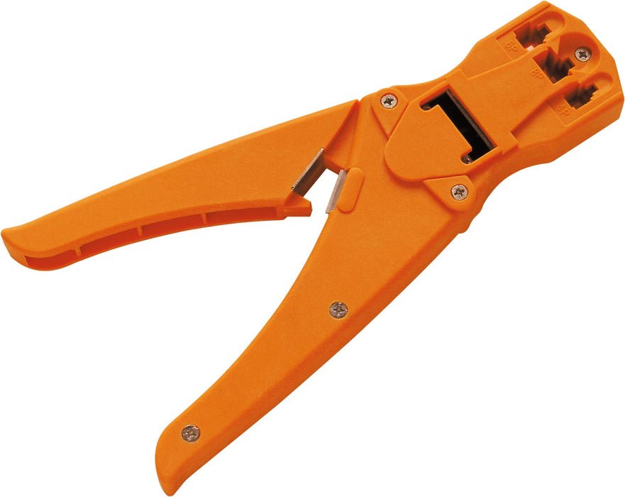 EAN 4004005505207 - Schwaiger TST4335 531 crimpadora Herramienta para prensar Naranja imagen 2