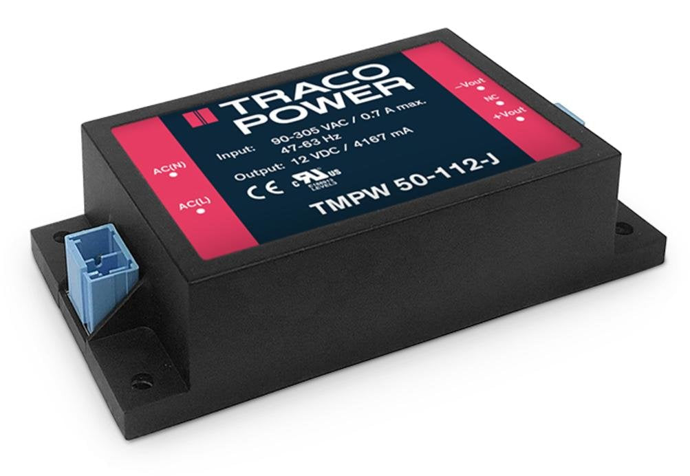 Traco Power Tmpw 50-112-J Fuente De Alimentación Conmutada 12 V/Dc 4.16 A 50 W