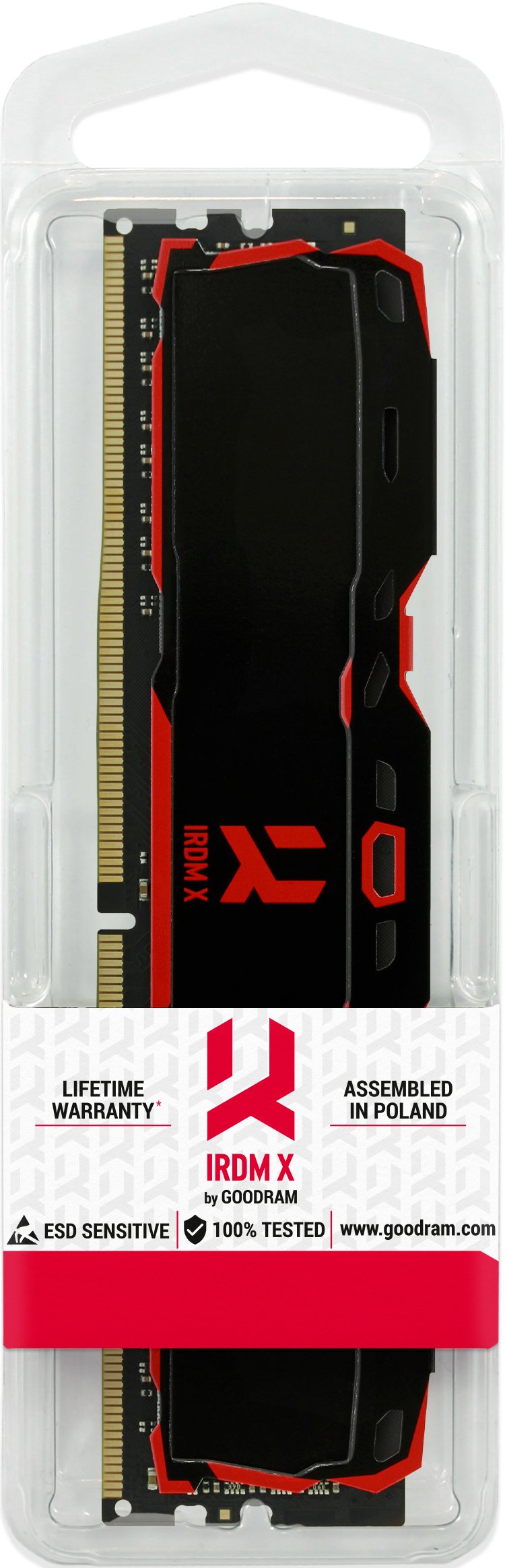 Memoria Ram Goodram Irdm X Ddr4 16gb 2x8gb 3200mhz Cl16 Dimm Black