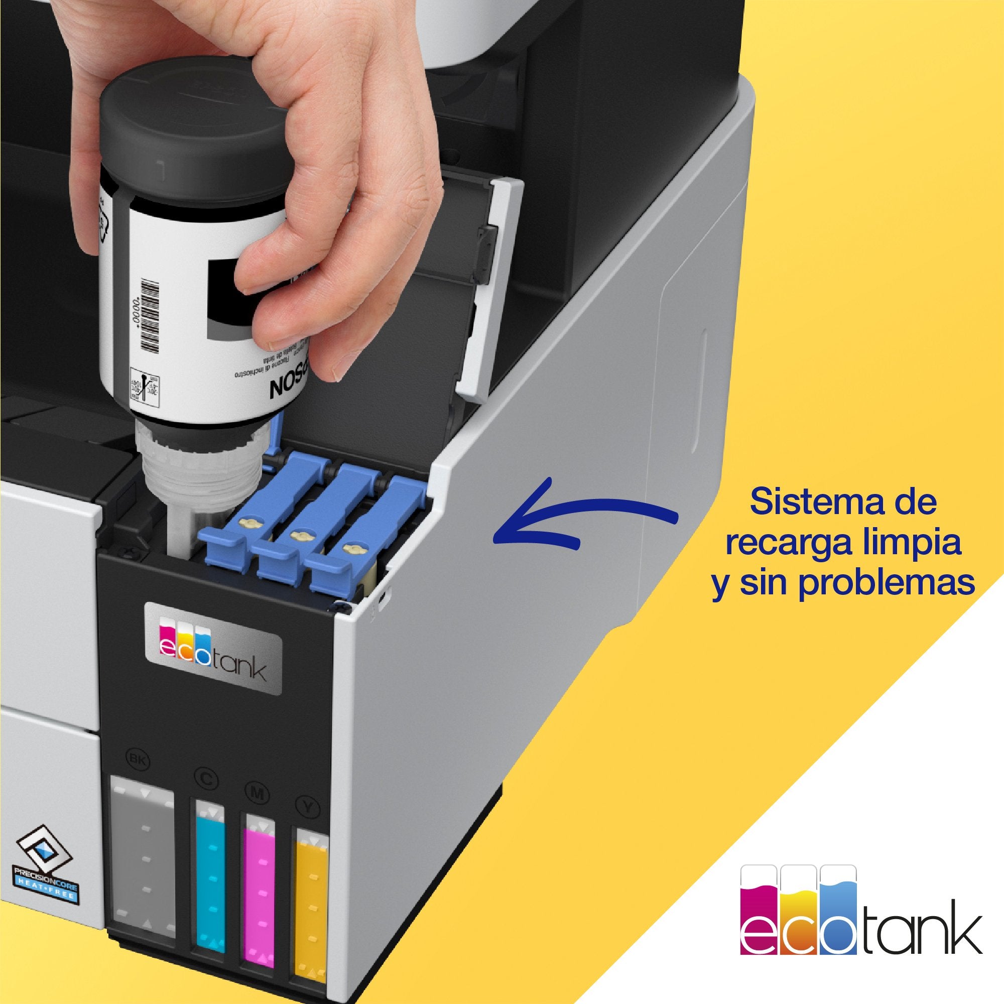EAN 8715946725857 - Epson EcoTank ET-5185 Inyección de tinta A4 4800 x 1200 DPI 37 ppm Wifi imagen 8