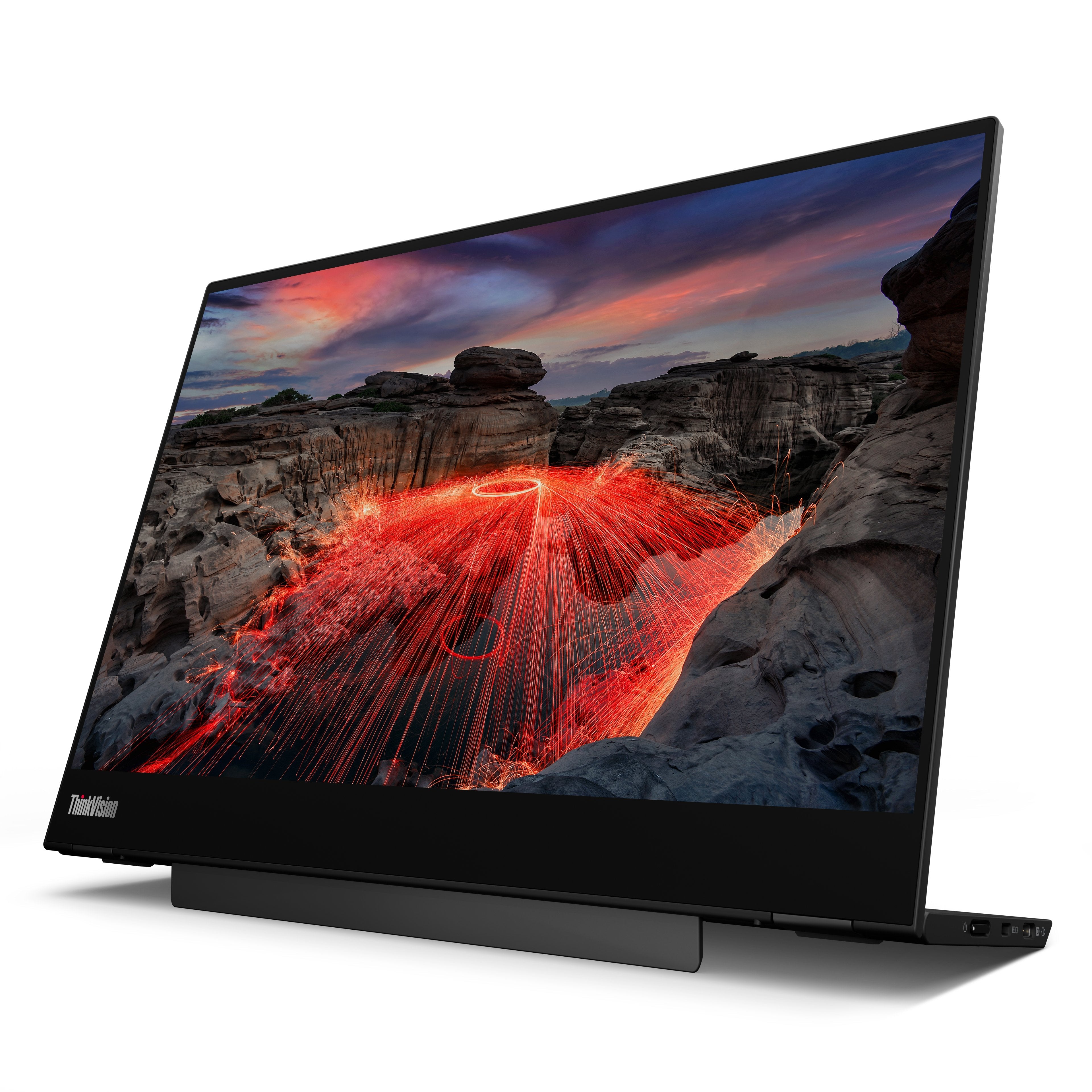 EAN 0197531619877 - Lenovo ThinkVision M14t Gen 2 LED display 35,6 cm (14") 2240 x 1400 Pixeles 2.2K Pantalla táctil Negro imagen 12